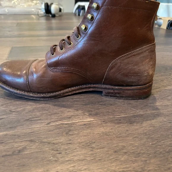 J. Crew men’s leather boots size 10.5D - Picture 7 of 10